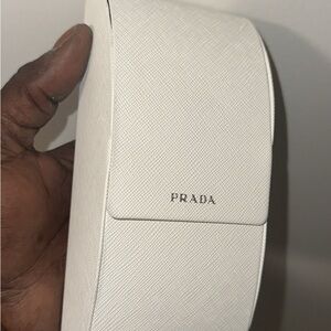 Prada Ivory Sunglasses Holder